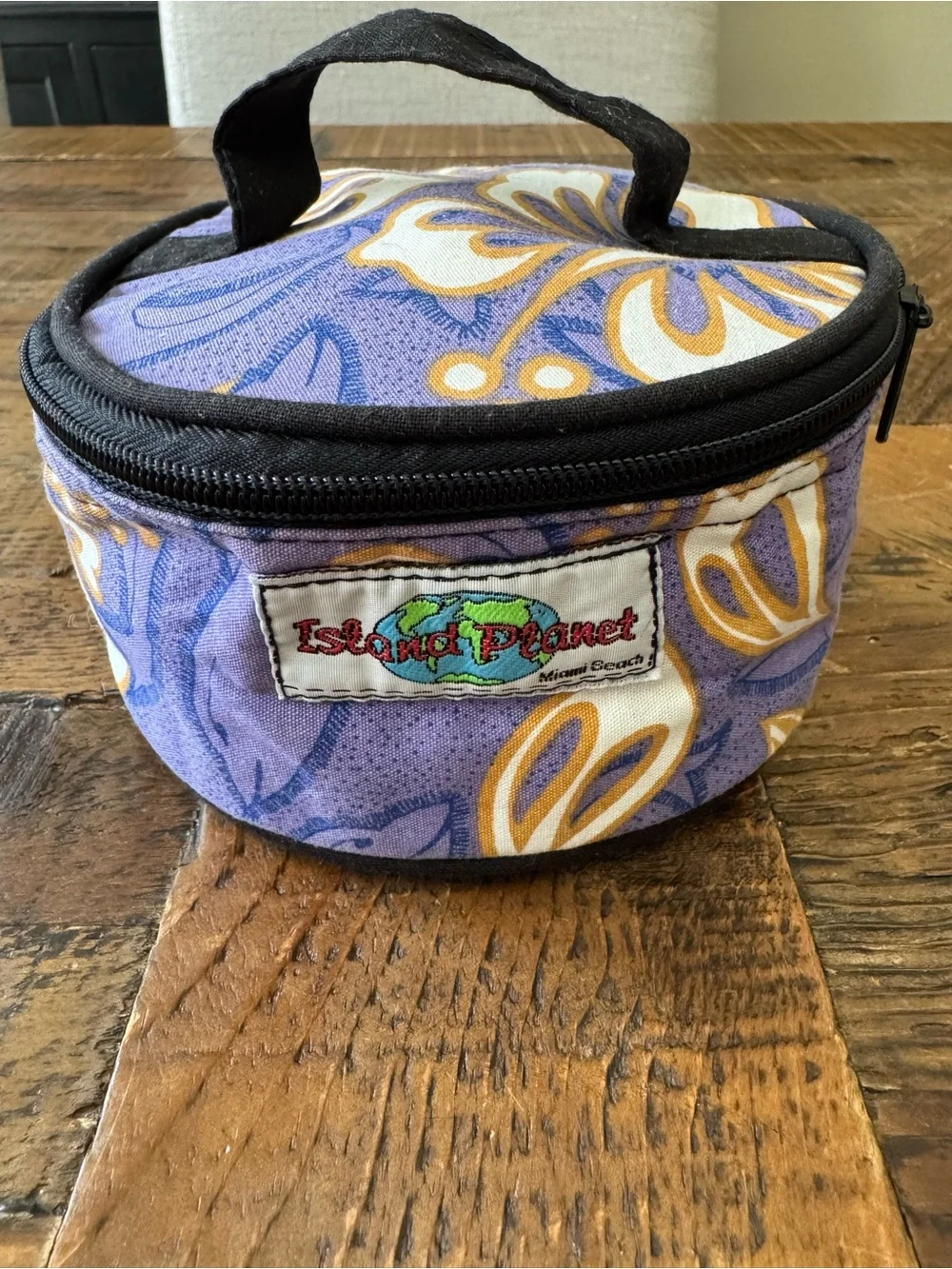 Island Planet Small Travel/Cosmetic/Jewelry Bag